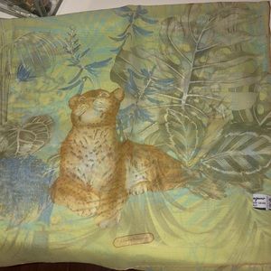 Salvatore Ferragamo 100% silk scarf